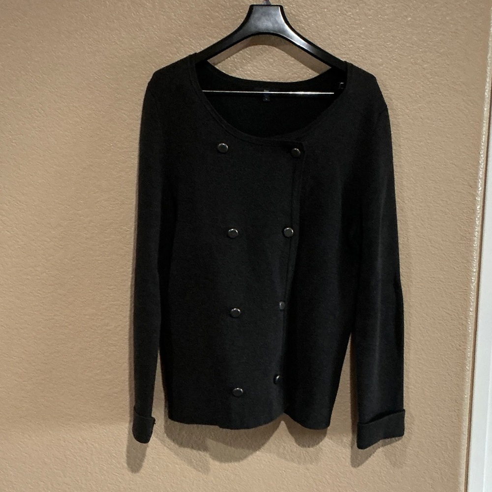 GAP heavy Black Women's Cardigan Sweater
